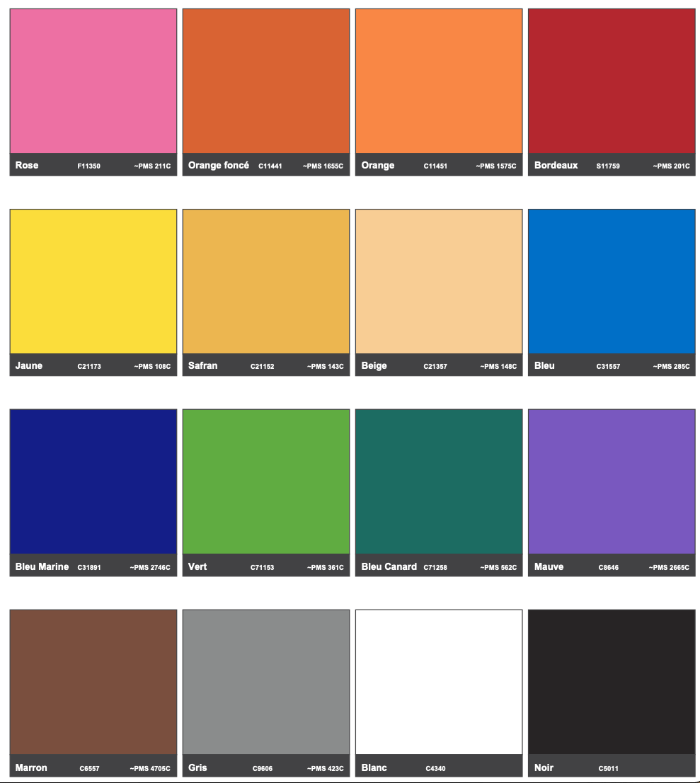 angebotene Farben für aufblasbare Lärmschutzwand